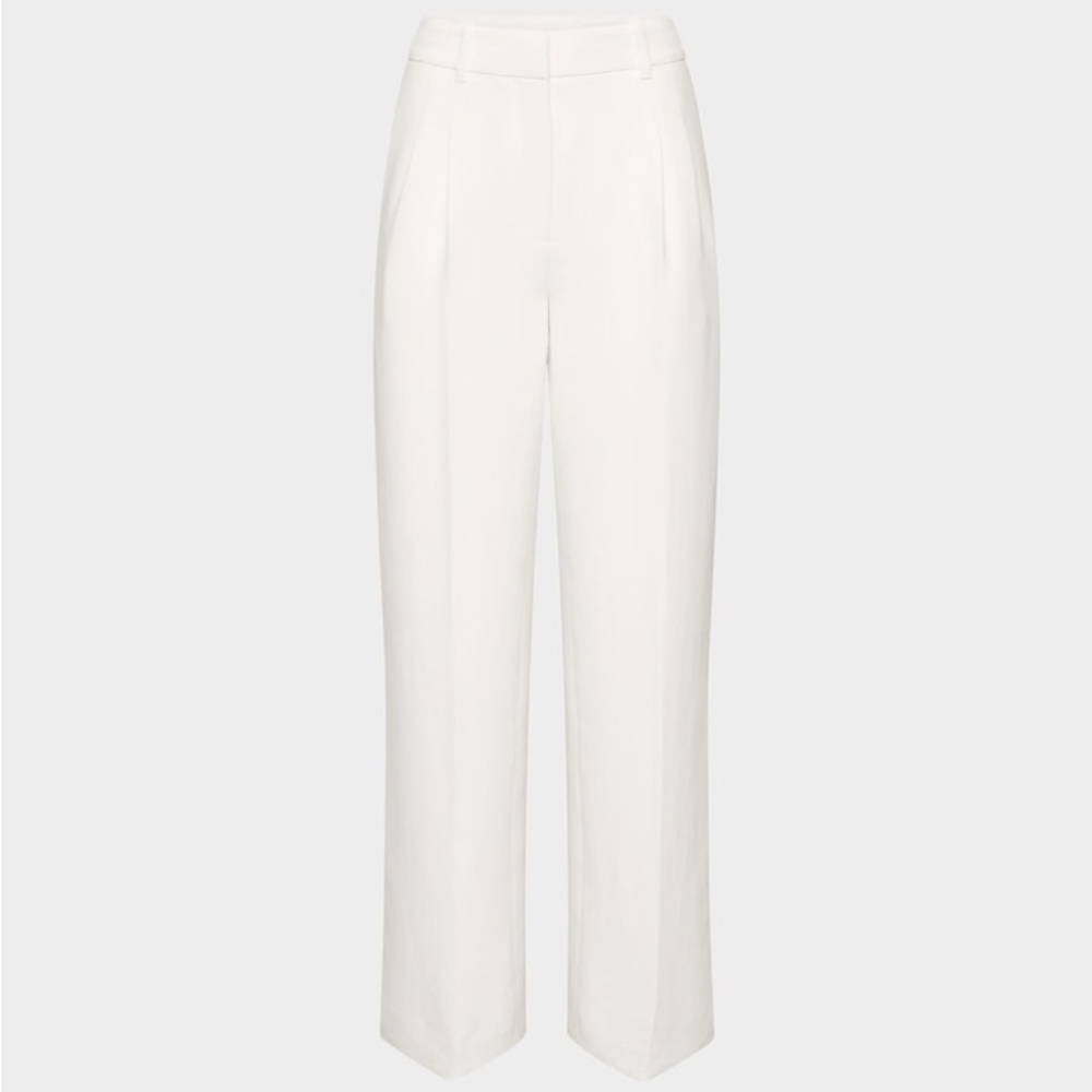 Aritzia The Effortless Pant™ - Crepette™ in Light Birch SZ 10 - Picture 5 of 10